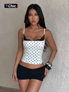 Polka Dot Halter Top, Stylish Women's Clothing, Perfect for Casual Wear, Comfortable and Trendy Design, Ideal for Daily