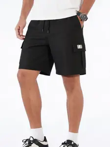 Men's Casual Workwear Shorts, Comfortable Quick-Dry Summer Shorts with Pockets, Ideal for Fitness, Hiking, Outdoor Activities
