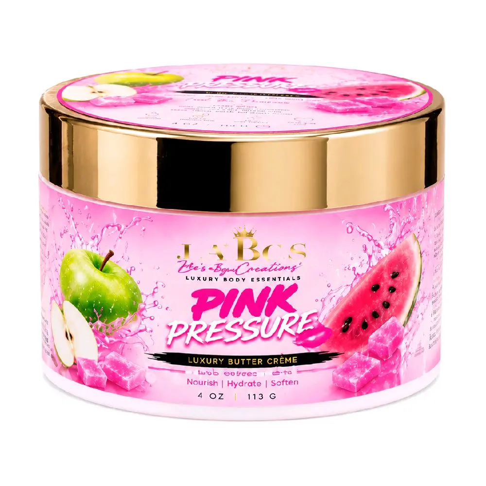 Pink Apples and Watermelon Scented Body Cream Moisturizer, 4oz Body Care Hydrating Formula