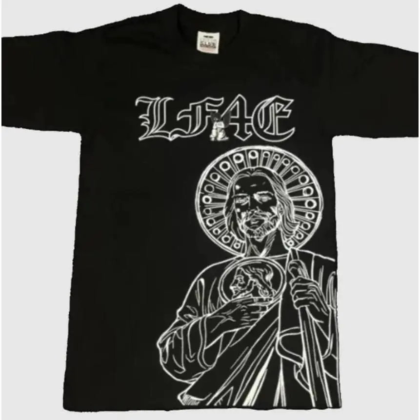 Vintage 90s Shirt, San Judas T-Shirt Mexico for Devoted Followers
