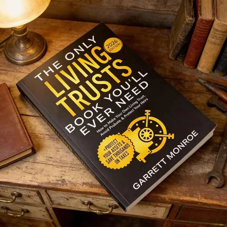 Living Trusts Book - 2026 Estate Planning & Asset Protection Guidebook (Office Stationery Notebook for Estate Management)