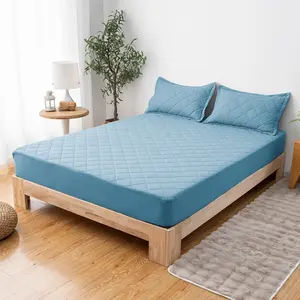 Waterproof Mattress Protector Cover, 1-Piece Breathable Protection, Machine Washable (Fitted Sheet Style), No Pillowcase & Pillow Core