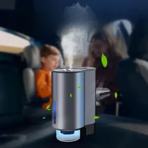 Intelligent Car Air Diffuser, USB Rechargeable Car Air Freshener, Car Aromatherapy Diffuser, Car Essential Oil Diffuser, Car Interior Accessories for Men and Women