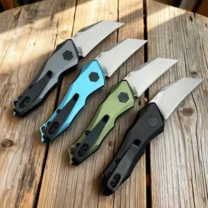 7350 folding knife, mini fruit knife, kitchen knife, high-hardness EDC tool, available in multiple colors, ultra-light pocket knife, camping and hiking tool, great gift
