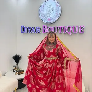 Gul-e-Zarina Royal Afghan Dress