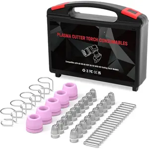 50 count AG60P Plasma  Consumables Accessories AG-60 SG-55 WSD-60   Plasma  Tips Nozzles Kit for Plasma  Equipment