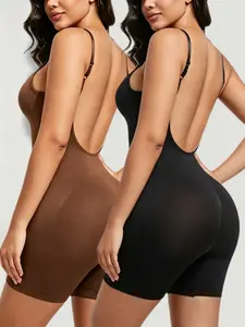 Backless Sexy Shapewear, Wearable Seamless Yoga Postpartum Butt Lifter, Tummy Control Backless Smooth Bodysuit, Flat Angle Beauty Shapewear