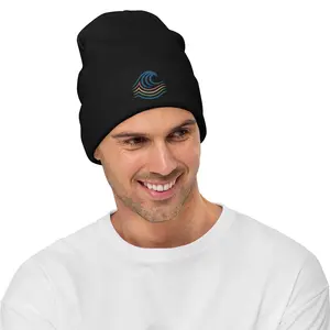 BreakWater Embroidered Beanie – Tidebound Collection