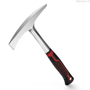 Welding Hammer 28oz, Heavy Duty Chipping Tool for Slag & Rust Removal, Heat Treated Carbon Steel with Soft Rubberized Grip, Professional Metalworking HammerXXPacePivot9