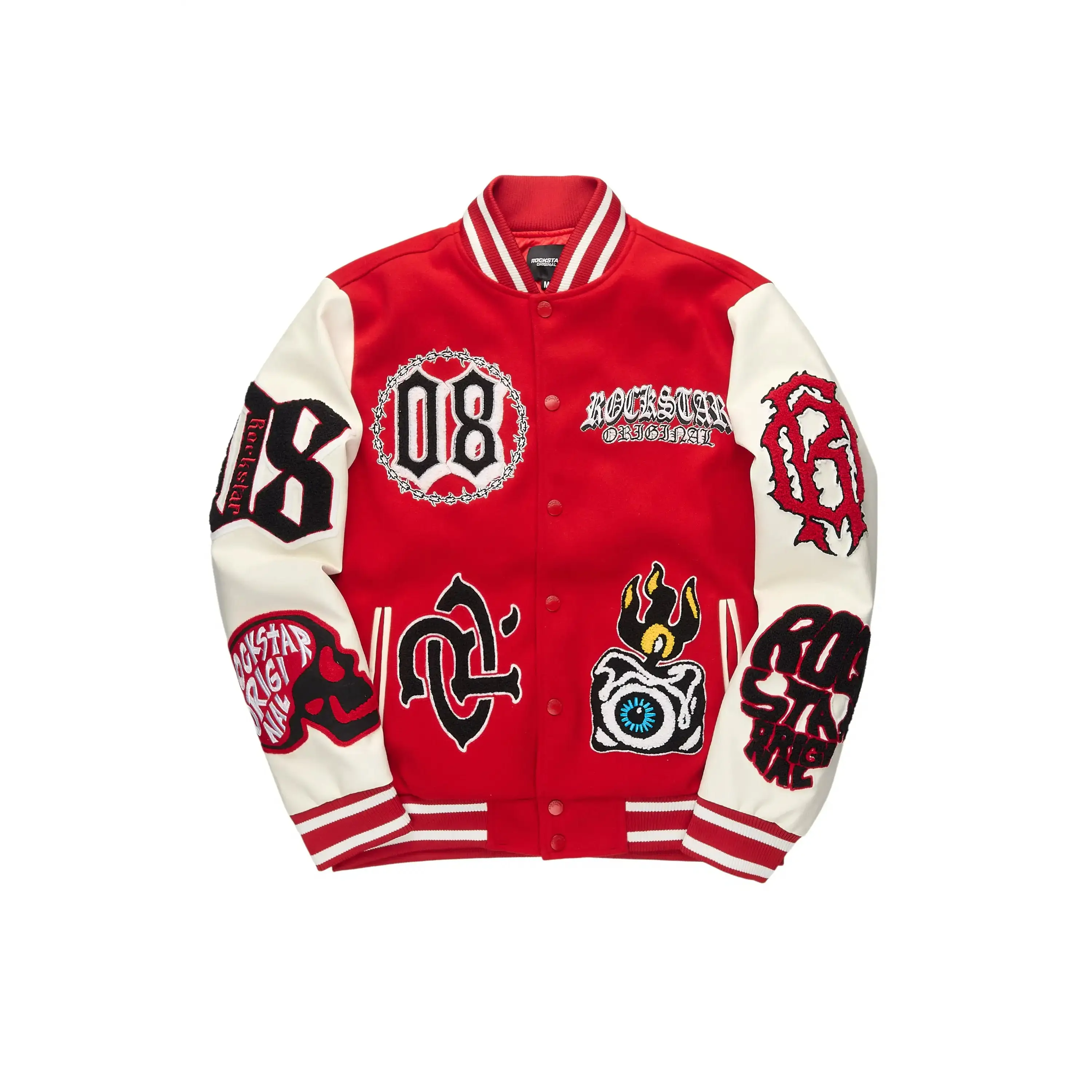 Syndicate Red Varsity Jacket Syndicate Red Varsity Jacket