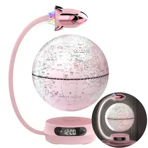 Macaron AR Smart Globe Bluetooth Speaker Alarm Clock Levitating Kids Gift