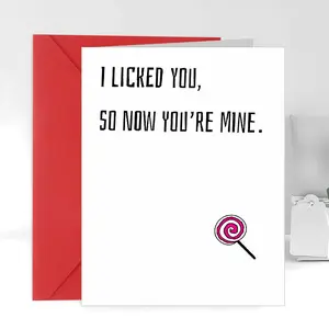 Funny Greeting Card, Perfect Gift for Friends, Partners, Classmates, Colleagues, Humorous Message, Fun and Witty Design