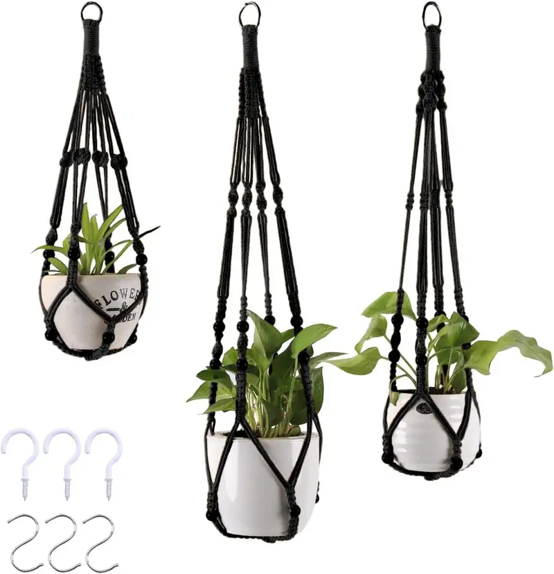 macrame pot holder - TikTok Shop
