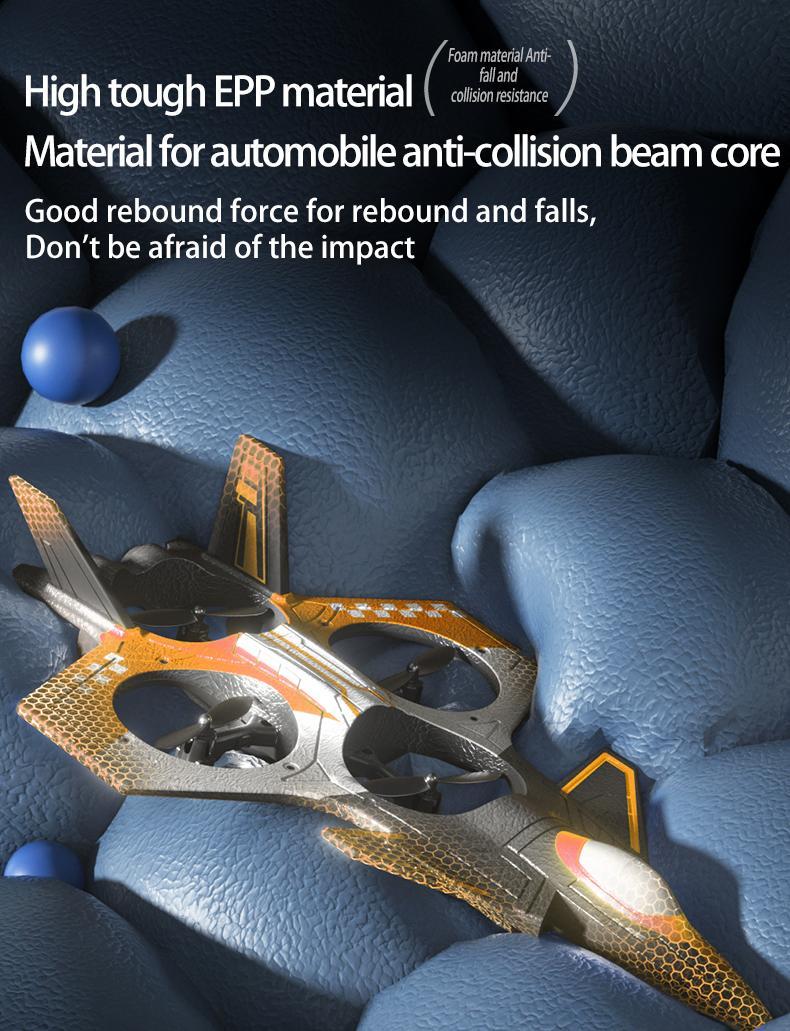 TongLi Foam Remote Control Airplane, Aerial Photography Drone, Children's Remote Control Airplane, Drop-resistant Foam Airplane, Stunt Remote Control Airplane, Suitable for Children Aged 8-12 Christmas Halloween Thanksgiving gift