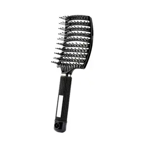 Hollow Out Circular HairBrush Vented DetanglingBrush for Dry Hair Universal Haircare BathroomAccessories Scalp and Hair Massage Comb Giftsfor Women