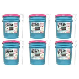 Ultra Fresh Platinum 5 Gal Spring Fresh Fabric Softener Up to 640 Loads (6 Pack)