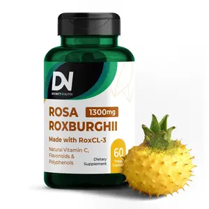 DN Rosa Roxburghii Supplement 1300mg with Natural Vitamin C, Chestnut Rose Fruit, Supports Immunity & Antioxidant Healthcare
