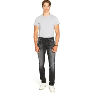 Ash Men's Slim Jeans, Dark and Sanded - BM22597