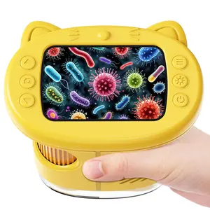 Deals Aspoven 1000X HandheldDigital Microscope with 4K 2.4" IPSScreen USB-Powered Portable for KidsStudents Educational Science ToyCompact Durable Learning MaterialsTeaching Supplies