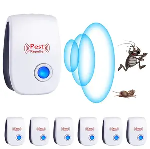 6 units - Indoor Rodent Destroyer, Rodent Destroyer,Ultrasonic Rodent Destroyer, Household and AutomotiveRodent Destroyer, Plug in Use tiktokshopspringglowup killcockroach bait ant bug mosquito mouse repellent
