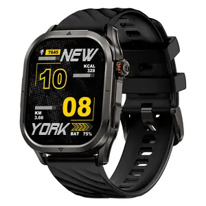 KOSPET MAGIC P10 Smartwatch with GPS, 14 Days-Long Battery Life, Smart Fitness Tracker, Heart Rate Monitor, AMOLED Touch Screen Smart Watch, Digital Fitness Watches with Call & Message Rminder,Health Tracker,Watches Men,fatherdaygift,New Year Pick