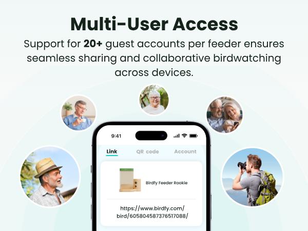 Birdfy Smart Bird Feeder with Camera for Rookie, Camera Bird Feeder Dual Night Vision, AI Recognition IP66 Waterproof for BirdLovers Birdfy Smart Bird Feeder with Camera for Rookie, Camera Bird Feeder Dual Night Vision, AI Recognition IP66 Waterproof for BirdLovers