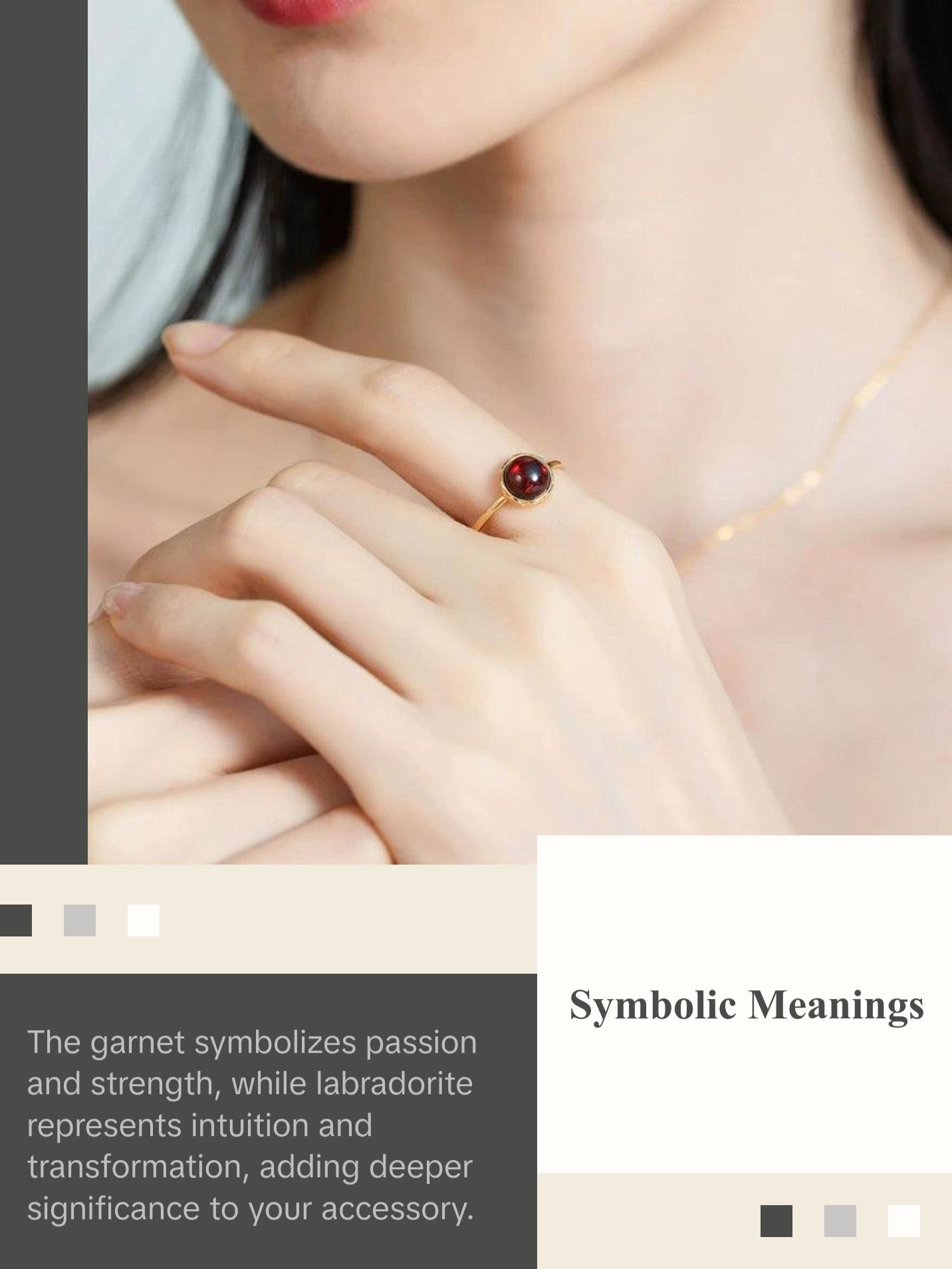 Crystal Round Cut Adjustable Ring