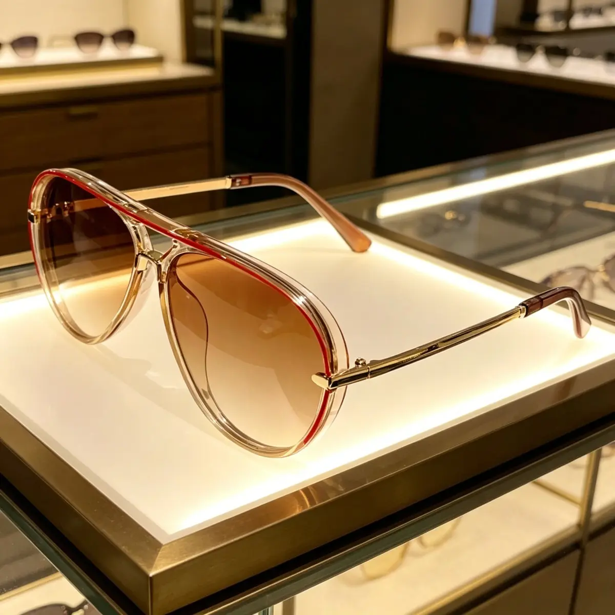 Unisex Decorative Retro Aviator Sunglasses with Modern Frames, Gradient Lenses and UV400 Sun Protection for Outdoor Wear, Modern Frames Sunglasses, Trendy Shades, Retro 2025 Style, Decorative Sunglasses