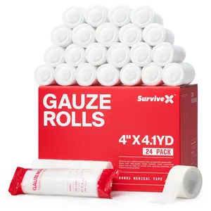 SURVIVEX Conforming Gauze Rolls - Wound Care and First Aid SURVIVEX Conforming Gauze Rolls - Wound Care and First Aid
