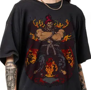 [Sale up to 30%] Street Fighter Akuma 2 Anime Manga Lovers Shirt, Graphic Japanese Vintage Special Anime T-shirt, Fan Gifts