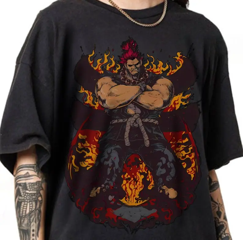 [Sale up to 30%] Street Fighter Akuma 2 Anime Manga Lovers Shirt, Graphic Japanese Vintage Special Anime T-shirt, Fan Gifts