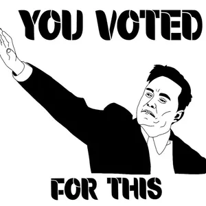 Political Stickers - You Voted For This - Black and White - 3 Pack - 3 Designs - 10/30 20/60 30/90