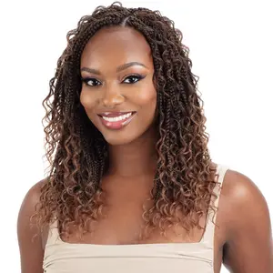 Freetress Synthetic Crochet Pre-Looped Braid - 3X REBEL BOHO BRAID 12"