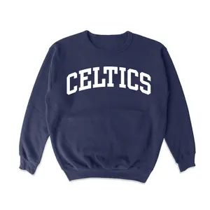 Comfort Colors Celtics Crewneck Sweatshirt, Celtics sweatshirt, Celtics Crewneck, High Quality Casual Celtics Flat