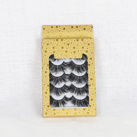 3D Faux Mink Lashes Fluffy Soft Full Thick Eyelash Long Lalse Eyelashed Curly Lashes Random Gift Makeup Cosmetic  #SummerVibes#tiktokshopspringglowup