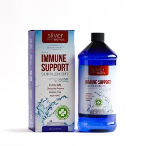 Silver Biotics Immune Support | 32 oz Family-Size Wellness Formula