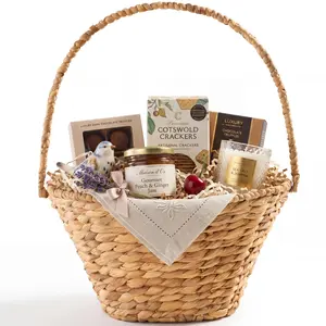 Best Choice Products Easter Basket, Woven Easter Basket for Kids w/ Collapsible Handle, Tapered Shape