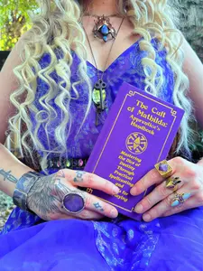 Fenclaw & Faund Cult of Mathilda Apprentices Handbook - Practical Spells & Runic Dice - Perfect for witchcraft or TTRPGs