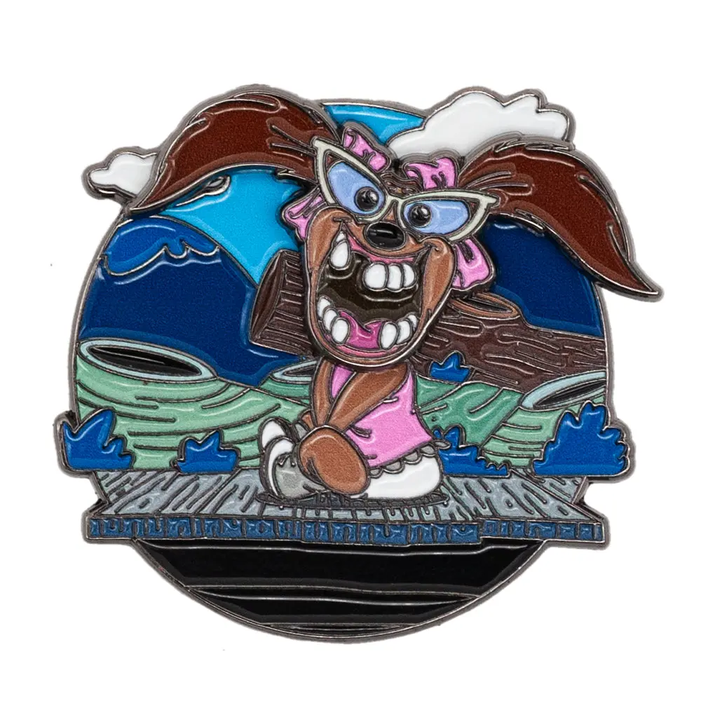 Lester's Girl - A Goofy Movie Inspired Enamel Pin - 1.5 Inch Soft Enamel Pin with Tilting Head Action & Two Rubber Clutches Fashion Accessory