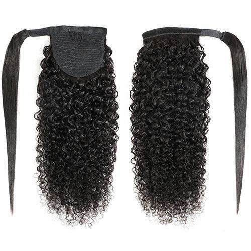 #GiftedInLove #Valentine #Gift 618 Kinky Curly Ponytail Wrap Around Ponytail 4BCurly Wrap-around Ponytail Human Hair Daily Use Event Party Use No-glue Wig Black Women Lace Front Wig Baby Hair Lace Wig Women Girls Gift Body Wave Bundle Messy Hair Light Bro