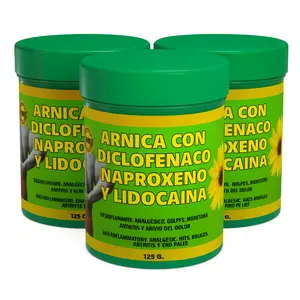 (3 pack) Arnica Formula y Lidocaina Mejorada pomada muscular 125g - Arnica Deep Massage Balm – 125g | Soothing Full-Body Care Muscle Relief Strengthen