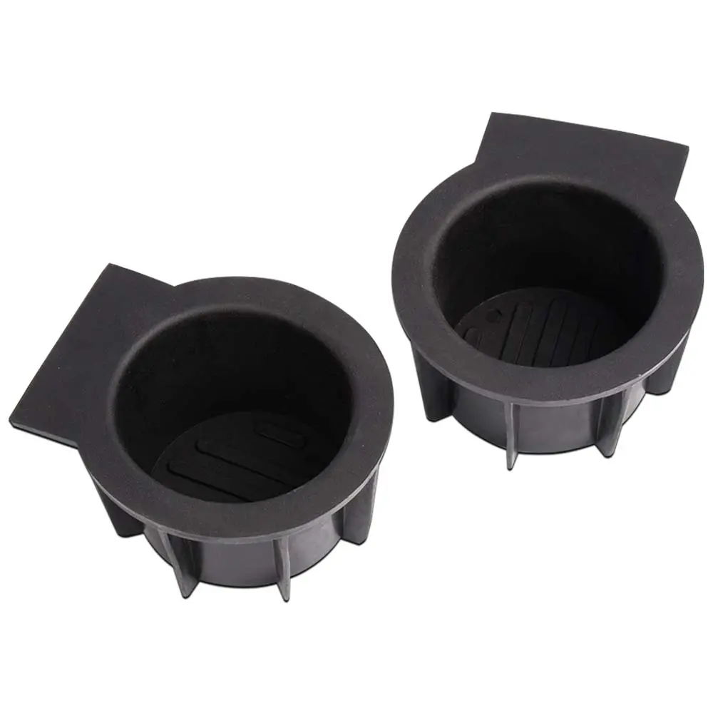 CROSSDESIGN Rear Seat Center Console Cup Holder Car Organizer with Car Cup Coaster, Truck Interior Accessory for 2004-2008 Ford F-150/Expedition, Lincoln Navigator/Mark LT