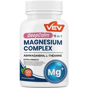 Magnesium Complex for Women DeepCalm 15-in-1 | Glycinate & Citrate with Ashwagandha & L-Theanine