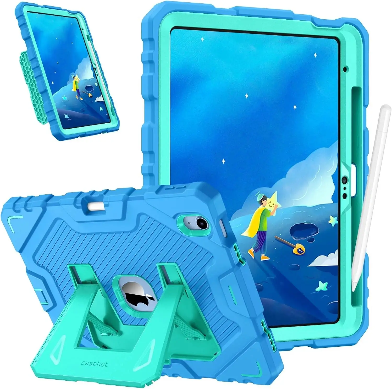[Shockproof Case]  for iPad (A16) 11th 2025/iPad 10th 2022 Rugged Kickstand Cover