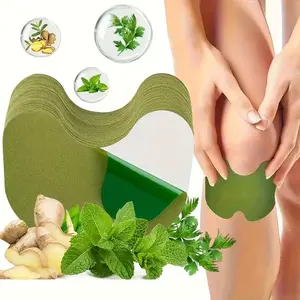 Mugwort Hot Moxibustion Patch Self-Heating Wormwood Patch Natural Extract for Blood Circulation Relief Shoulders Waist Legs Uterine Cold Body Joints 36pcs