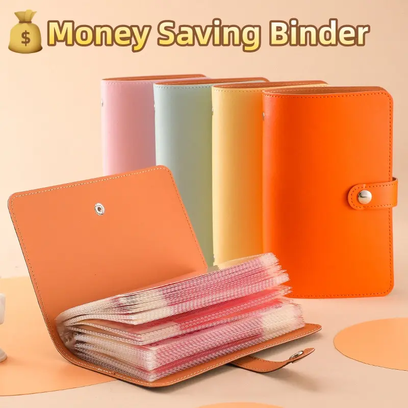 Budget Planner Notebook, Monthly Budget Planner, 100 Days Cash Envelope Challenge Binder, Couple Budgeting Journal, Savings Challenge Planner, Savings Tracker Organizer, Money Storage Bag, Ideal Gift for Birthdays & Christmas