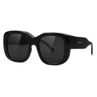 Black Frame Grey Lens