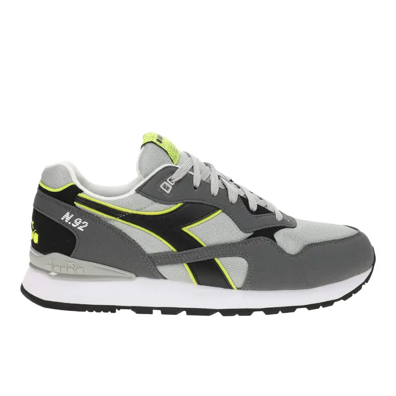 diadora Mens N.92 Lace Up Dd Comfort Sneakers Shoes Casual - Grey