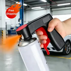 Portable Spray Can Assist Handle Reusable Handheld Spray Painting Aid Aerosol Trigger Handle for Cars Wall Furniture Metal DIY Graffiti
