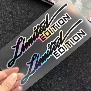 Car Emblem Sticker, Car Badge Sticker, Durable Self Adhesive Sticker, Universal Car Sticker, Car Decal, Decal For Cars, Car Exterior Accessories for Car, Motorcycle, Truck & Skateboard